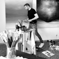 Christian Bahr in seinem Studio