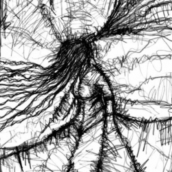 AM I DEAD NOW?. 2006. graphite on paper. 33 x 24 cm