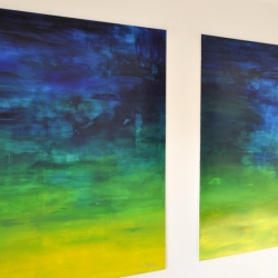 WHAT IF I FELL IN LOVE WITH YOU. diptych 2020. 260 x 150 cm