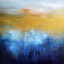 OCEAN AND MEMORIES IN THE MORNING LIGHT. 2023. 150 x 120 cm
