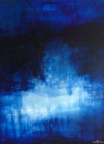 MY HOUSE AT THE SEA. 2014. 150x120 cm / 59,1x47,2 in. oil and acrylic on canvas