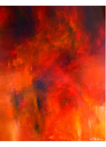 JEALOUS OF THE RAIN. triptych 2014. 380x150 cm / 149,6x59,1 in. oil and acrylic on canvas