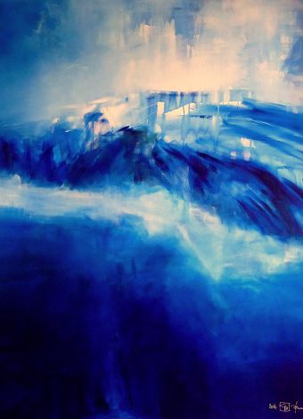 WHERE THE WILD WINDS BLOW. 2014. 150x120 cm / 59,1x47,2 in. oil and acrylic on canvas