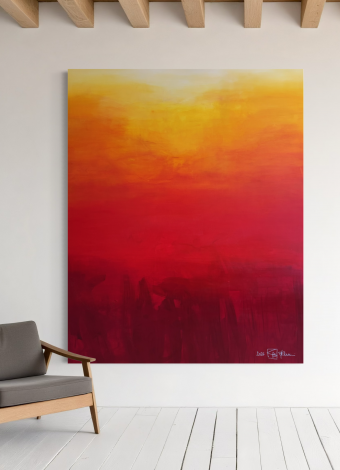 I HAD A DREAM. 2026. 150x120 cm / 59,1x47,2 in. oil and acrylic on canvas