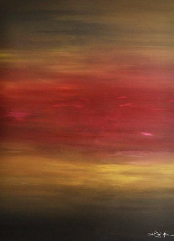 ARE YOU WITH ME AT FIRST AND LAST LIGHT. 2016. 150x120 cm / 59,1x47,2 in. oil and acrylic on canvas