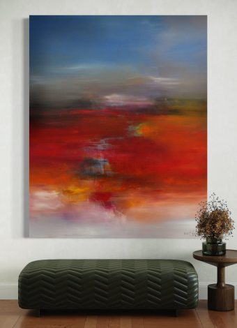 IN THE LAND OF GODS AND MONSTERS. 2017. 150x120 cm / 59,1x47,2 in. oil and acrylic on canvas