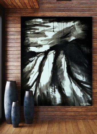 WHEN WE WILL MEET IN THE MORNING OF THE DAY. 2023. 150x120 cm / 59,1x47,2 in. oil and acrylic on canvas