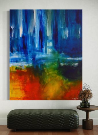 STRANGER, GO TELL THE SPARTANS. 2014. 150x120 cm / 59,1x47,2 in. oil and acrylic on canvas