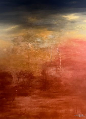 IN THE LIGHT OF THE MORNING. 2024. 150x120 cm / 59,1x47,2 in. oil and acrylic on canvas