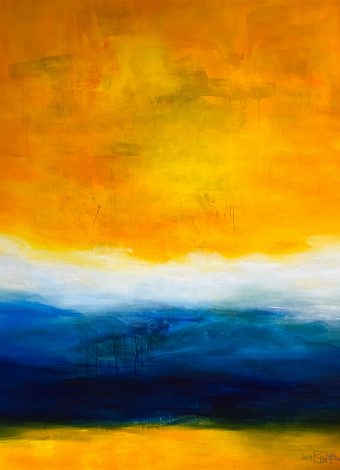 TRUE AT FIRST LIGHT VII. 2024. 150x120 cm / 59,1x47,2 in. oil and acrylic on canvas