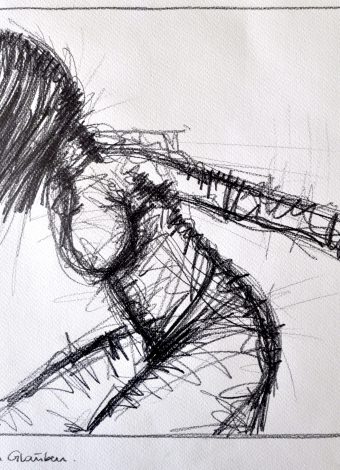 GIVE ME YOUR FAITH. 2010. 42x30 cm/ 16.5x11.8 in. ink, graphite and charcoal on heavy handmade paper