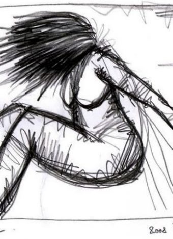 KATHARINA. 2008. graphite on paper. 33 x 24 cm / 13.0 x 9.4 in